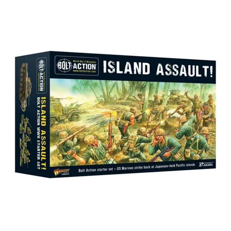 GERMAN Island Assault! Bolt Action Starter Set