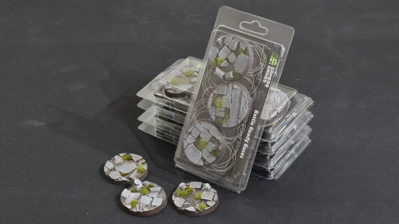 Temple Base Round 50mm (x3)