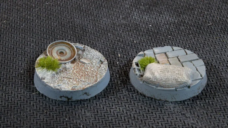 Urban Warfare Bases Round 25mm (x10) – Bild 2