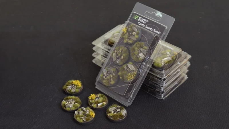Highland Bases Round 40mm (x5)