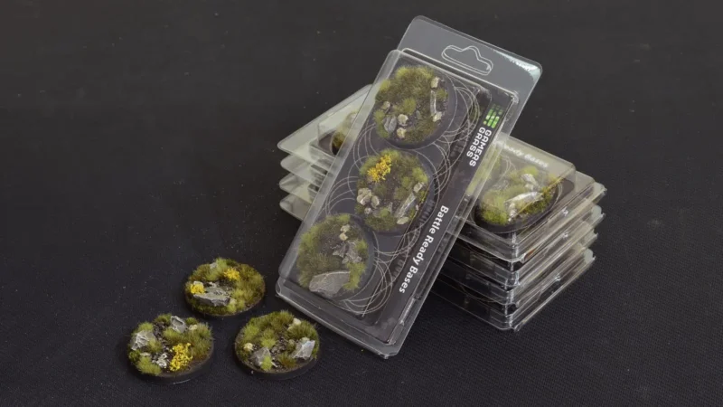 Highland Bases Round 50mm (x3)