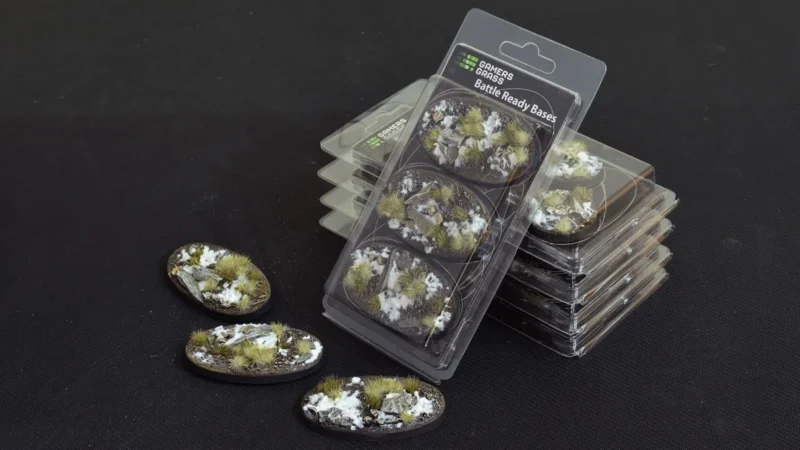 Winter Bases Oval 75mm (x3)