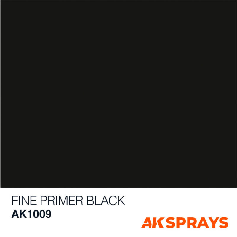 Fine Primer Black - Spray 400ml (Includes 2 nozzles) – Bild 2