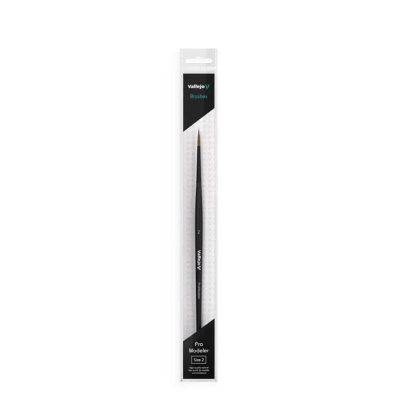 Natural Hair Brush No. 2 - Pro Modeler
