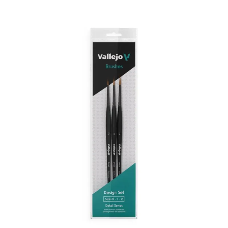 Detail: Design Set - Synthetic fibers (Sizes 0, 1 & 2)