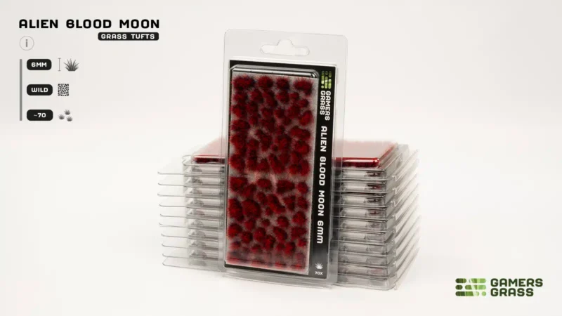 Alien Blood Moon 6mm Tufts