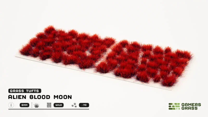 Alien Blood Moon 6mm Tufts – Bild 3