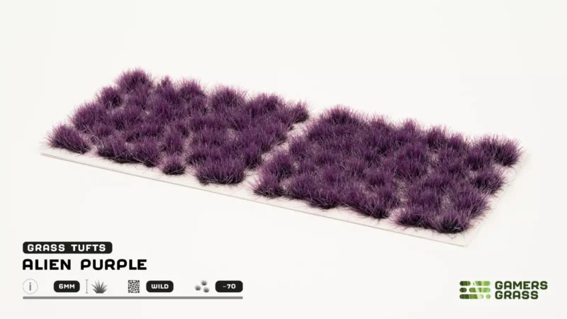 Alien Purple 6mm Tufts – Bild 3
