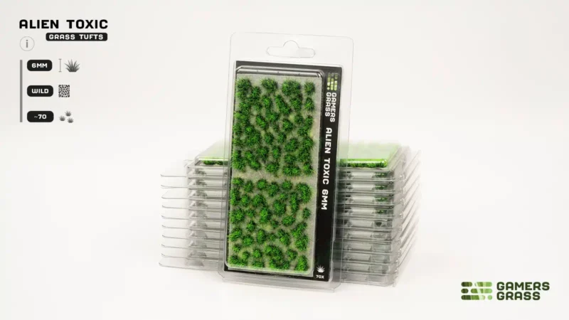 Alien Toxic 6mm Tufts