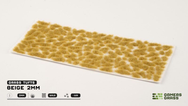 Beige 2mm Tufts (Wild) – Bild 3
