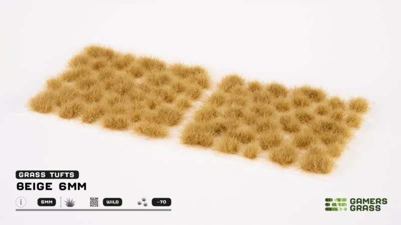 Beige 6mm Tufts (Wild) – Bild 3