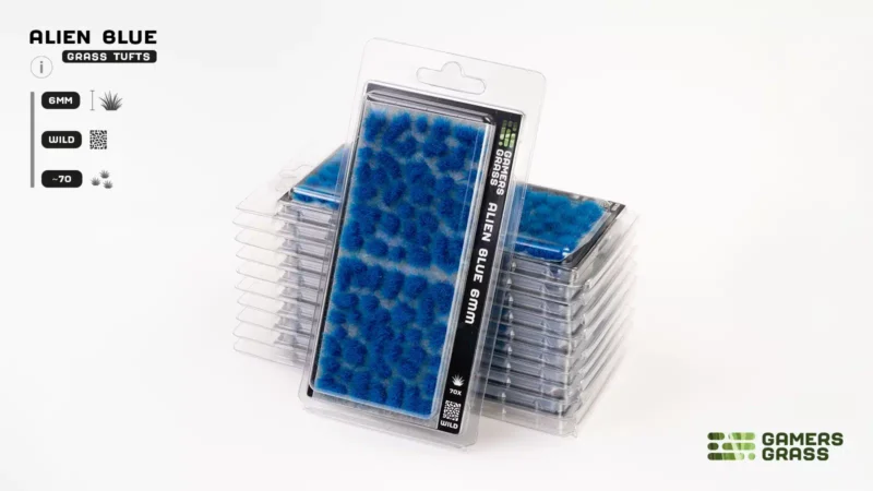 Alien Blue 6mm Tufts