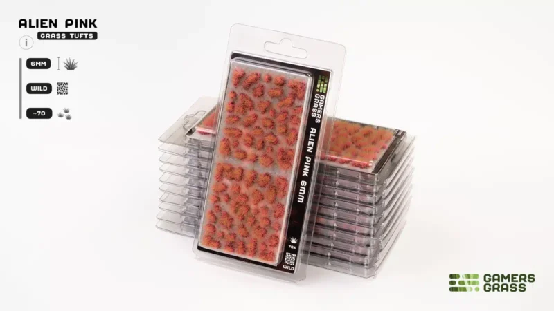 Alien Pink 6mm Tufts (Wild)