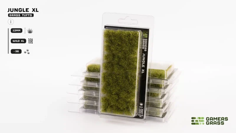 Jungle 12mm XL Tufts (Wild)