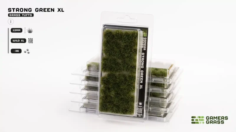 Strong Green 12mm XL Tufts (Wild)