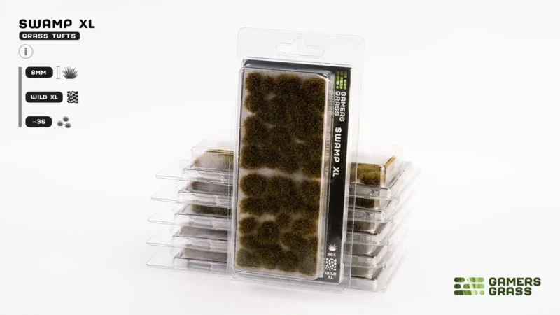 Swamp 8mm XL Tufts (Wild)