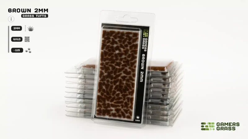 Brown 2mm Tufts