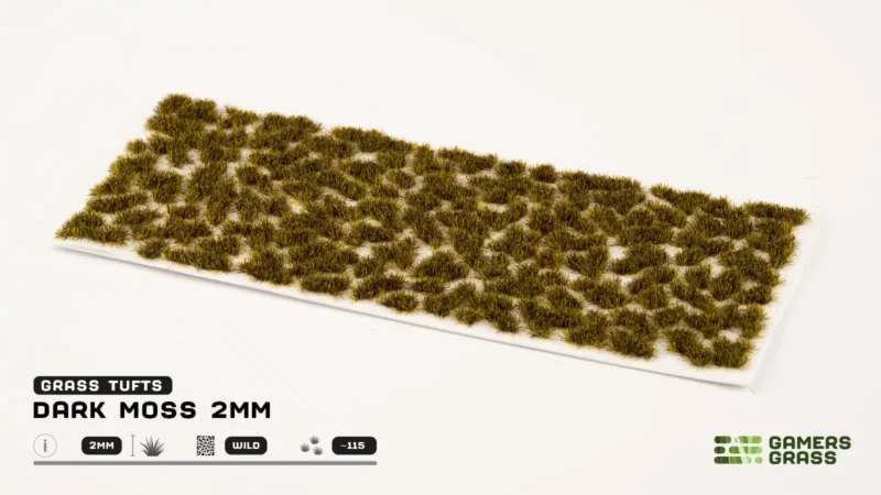 Dark Moss 2mm Tufts – Bild 3