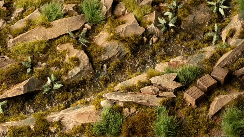 Dark Moss 2mm Tufts – Bild 2