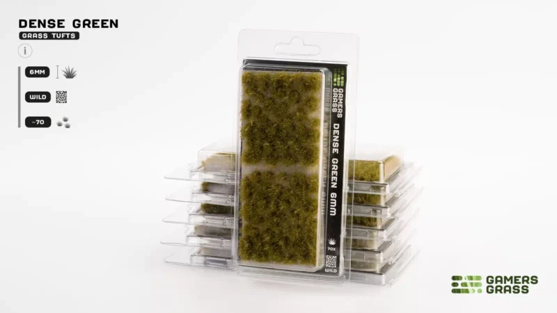 Dense Green 6mm Tufts