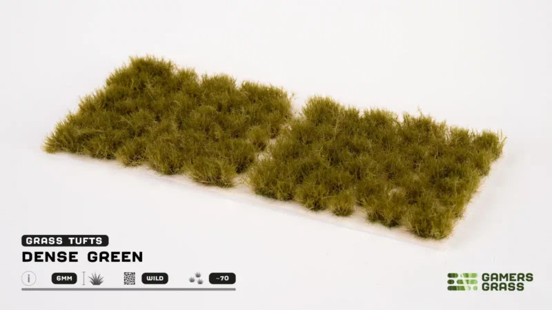 Dense Green 6mm Tufts – Bild 3