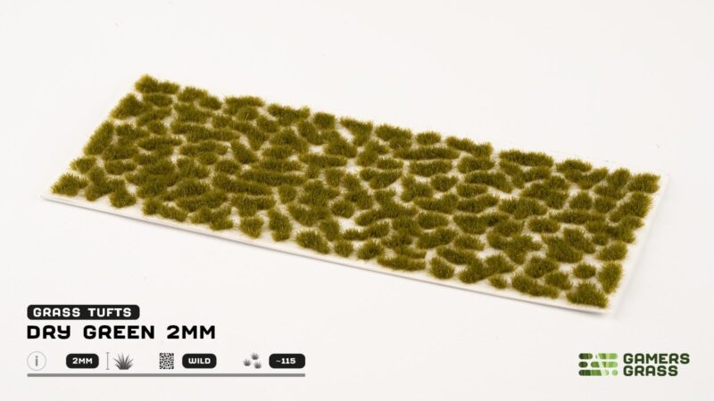 Dry Green 2mm Tufts – Bild 2