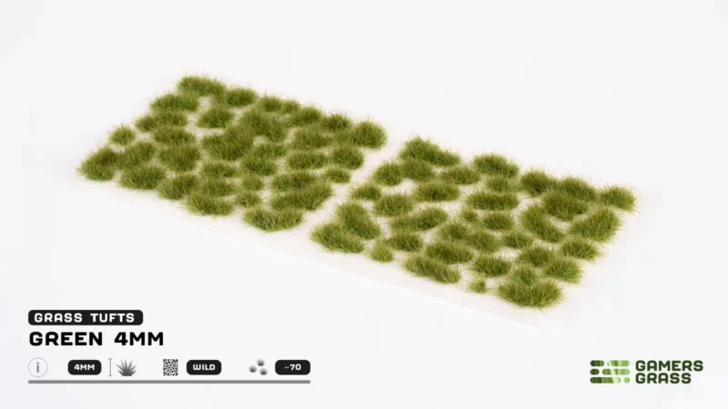 Green 4mm Tufts (Wild) – Bild 3