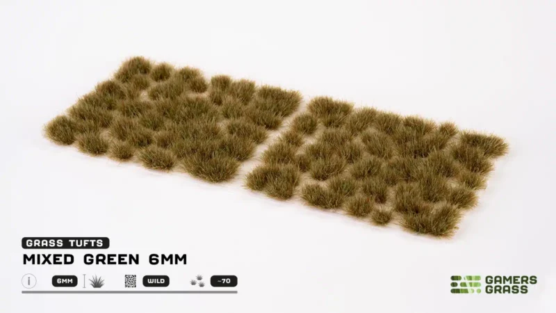 Mixed Green 6mm Tufts (Wild) – Bild 3