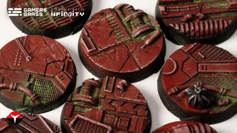 Nomad Crew Deck Bases Round 25mm (x8) – Bild 3