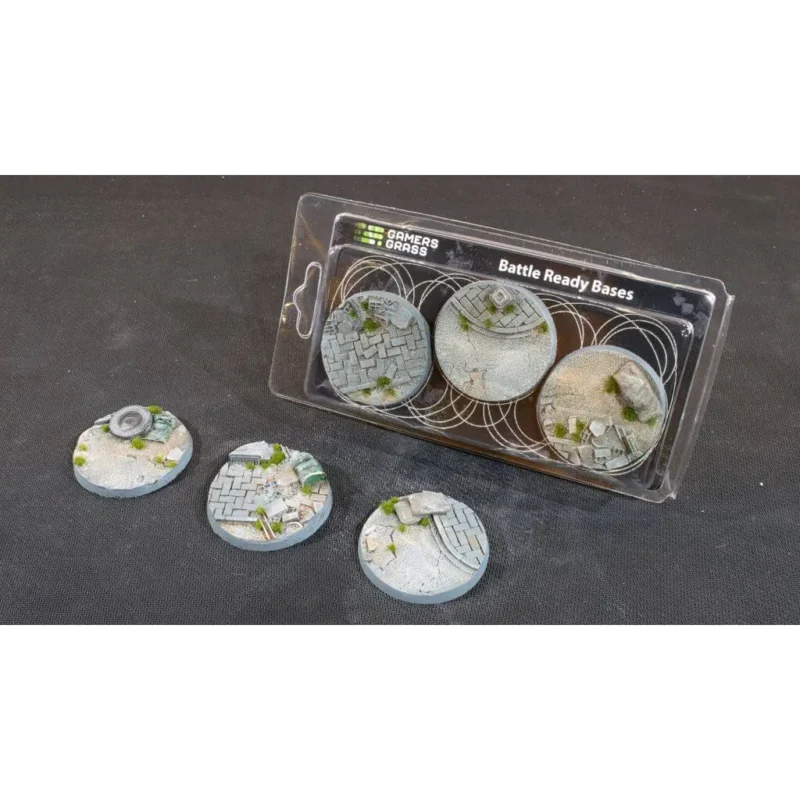 Urban Warfare Bases Round 50mm (x3)