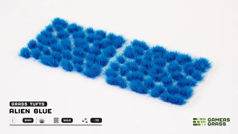 Alien Blue 6mm Tufts – Bild 3