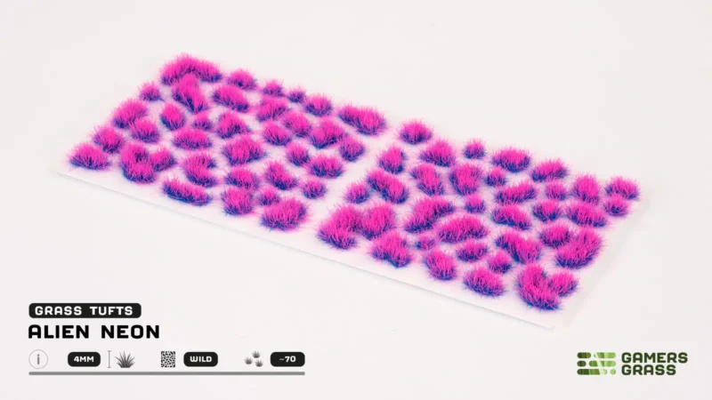 Alien Neon 4mm Tufts – Bild 3