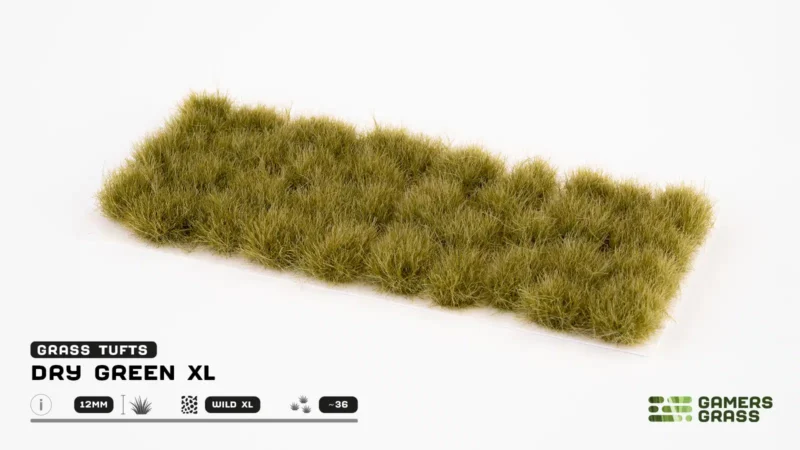 Dry Green 12mm XL Tufts (Wild) – Bild 3