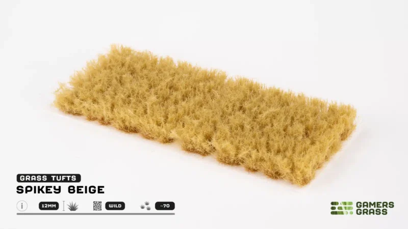 Spikey Beige 12mm Tufts (Wild) – Bild 3