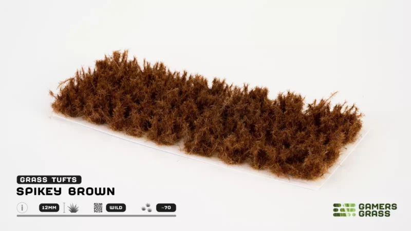 Spikey Brown 12mm Tufts (Wild) – Bild 3