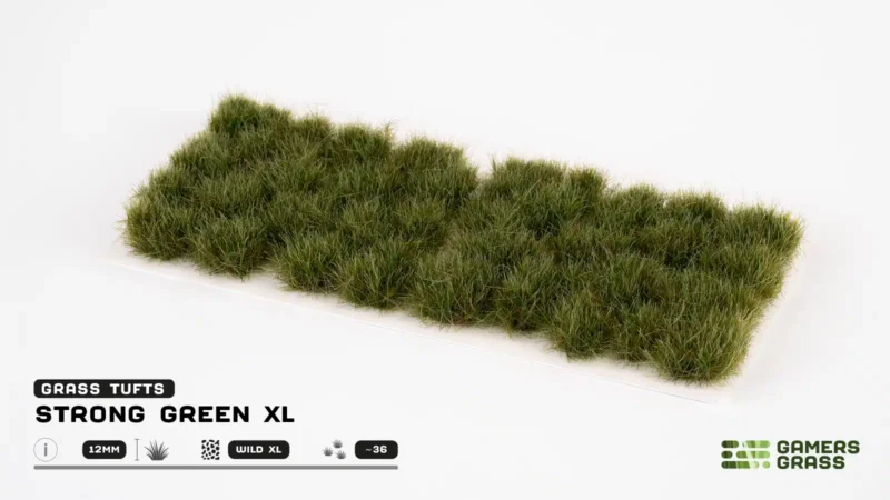 Strong Green 12mm XL Tufts (Wild) – Bild 3