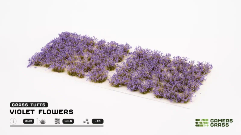 Violet Flowers – Bild 3