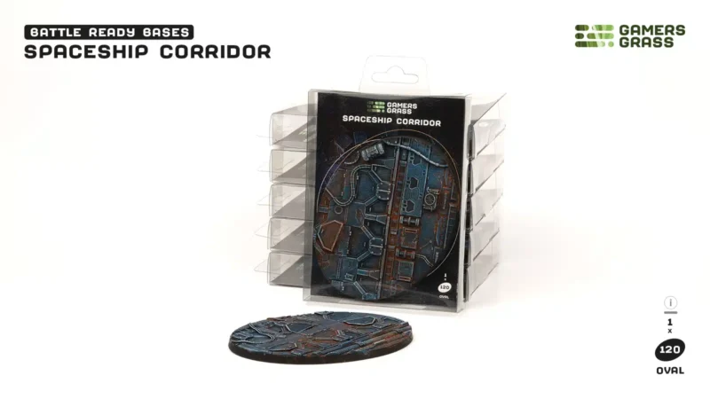 Spaceship Corridor Bases Oval 120mm (x1)