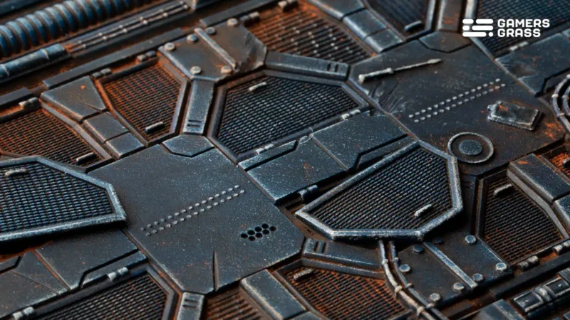 Spaceship Corridor Bases Oval 120mm (x1) – Bild 2
