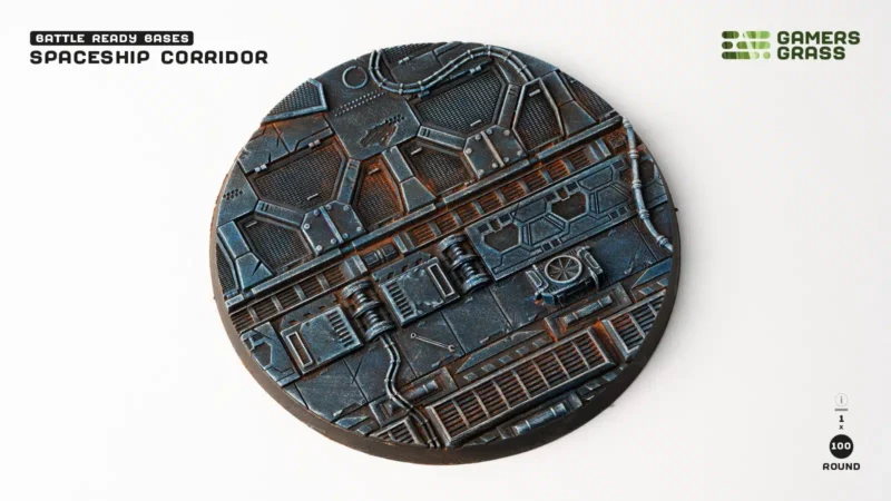 Spaceship Corridor Bases Round 100mm (x1) – Bild 2