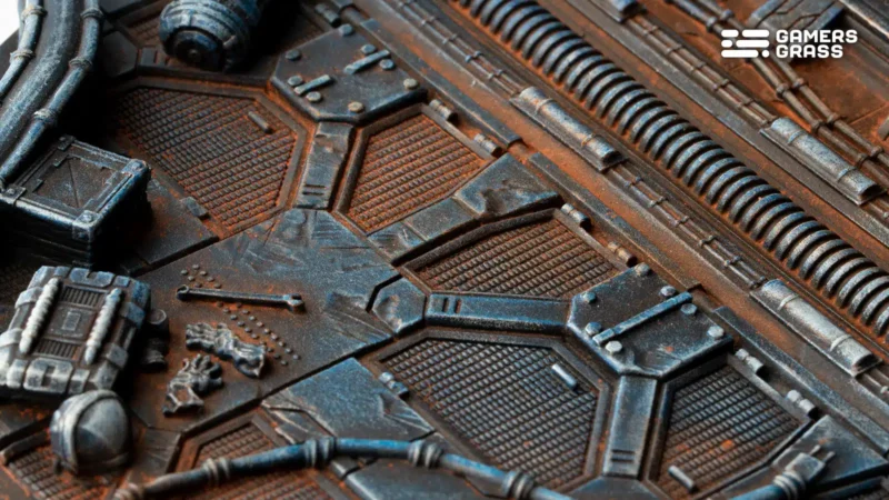 Spaceship Corridor Bases Round 100mm (x1) – Bild 3
