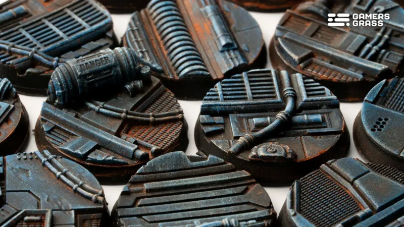 Spaceship Corridor Bases Round 25mm (x10) – Bild 3