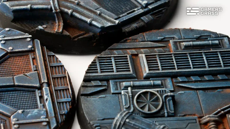 Spaceship Corridor Bases Round 60mm (x2) – Bild 3