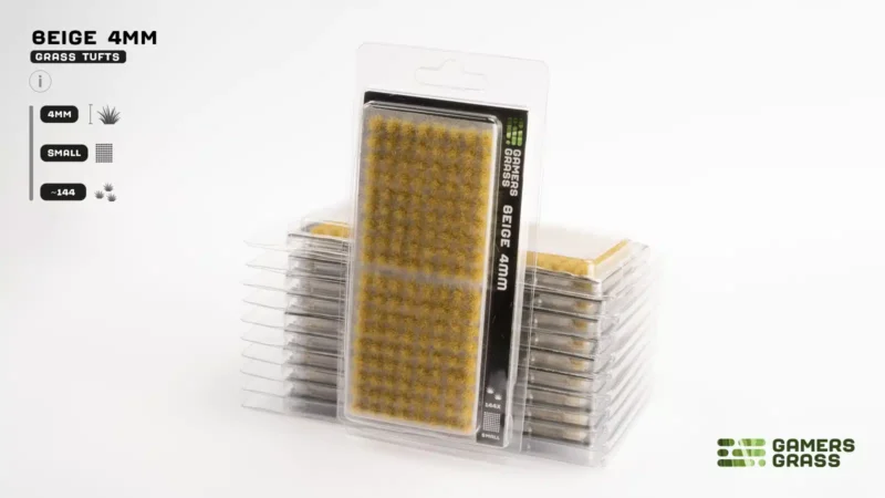 Beige 4mm Tuft (Small)