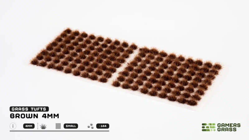 Brown 4mm Tuft (Small) – Bild 3