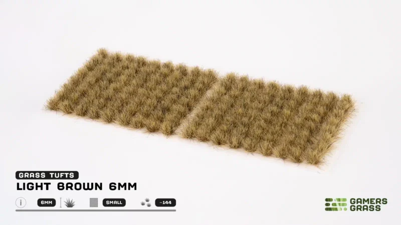 Light Brown 6mm Tuft (Small) – Bild 3