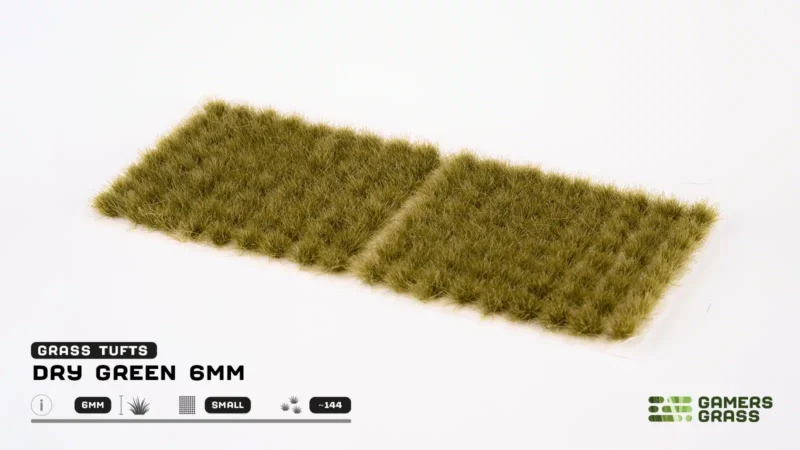 Dry Green 6mm Tufts (Small) – Bild 3