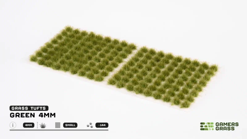 Green 4mm Tufts (Small) – Bild 3