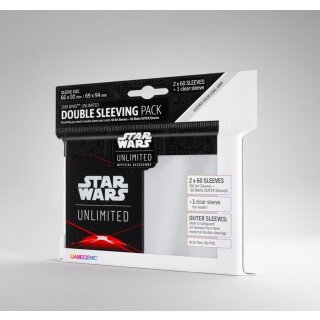 Art Sleeves Double Sleeving Pack - Card Back Red
