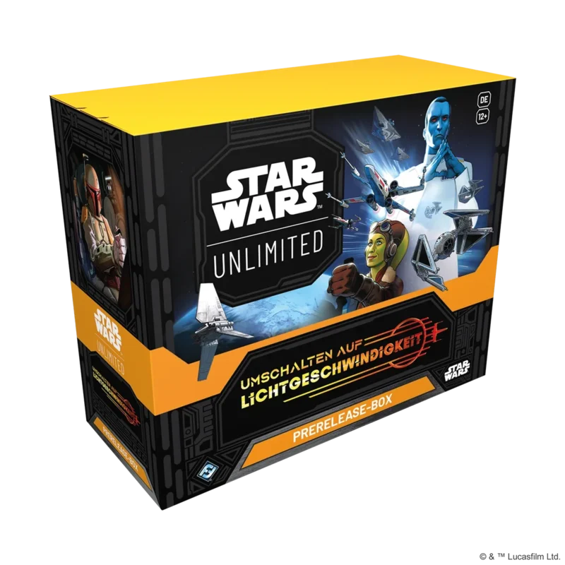 Star Wars Unlimited - Umschalten auf Lichtgeschwindigkeit - Prerelease-Box